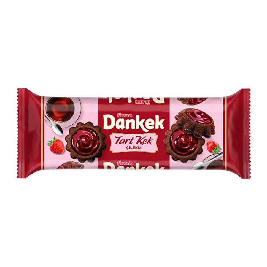Dankek Strawberry & Chocolate Tart Cake , 6.34oz - 180 g