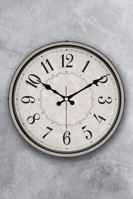 Decorative Glass Bombe Silent Mechanism Wall Clock 36 Cm MR-139 - 1