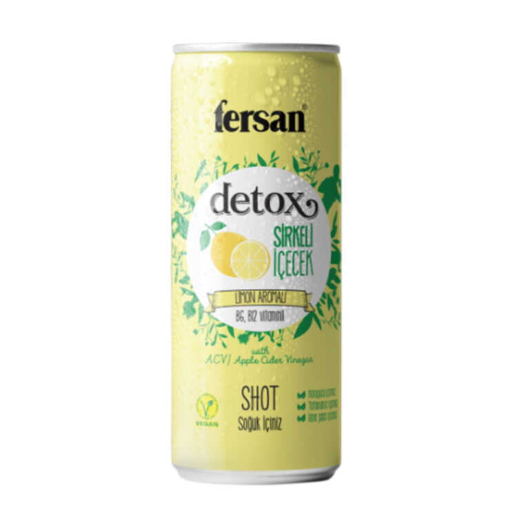 Detox Lemon Vinegar Drink, 8.81 oz - 250g