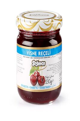 Diabetic Cherry Jam 230 Gr - 1