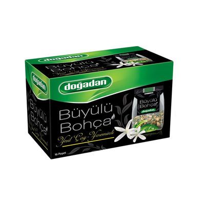 Büyülü Bohca Green Tea with Jasmine , 16 teabags - 1