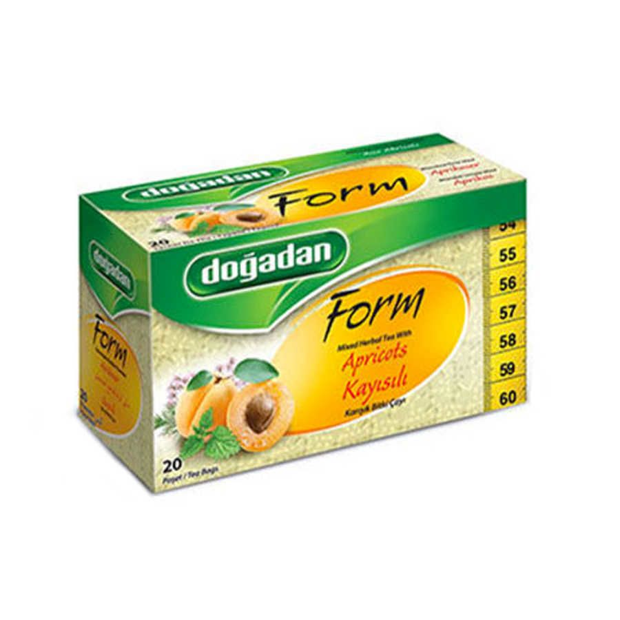 Form Mixed Herbal Tea with Apricot , 20 teabags 2 pack