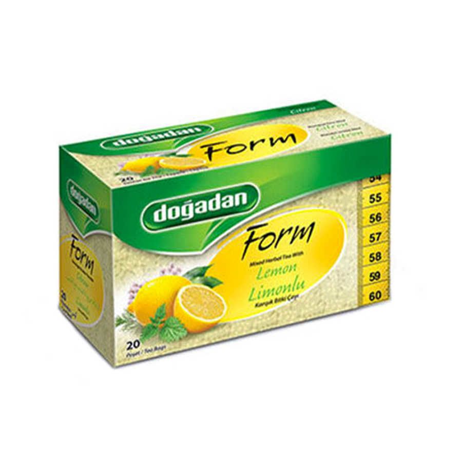 Form Mixed Herbal Tea with Lemon , 20 teabags 2 pack