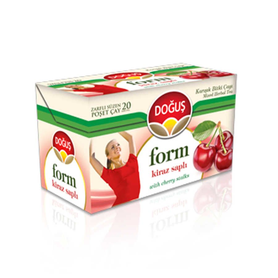 Form Tea With Cherry Stalk , 20 teabags 2 pack