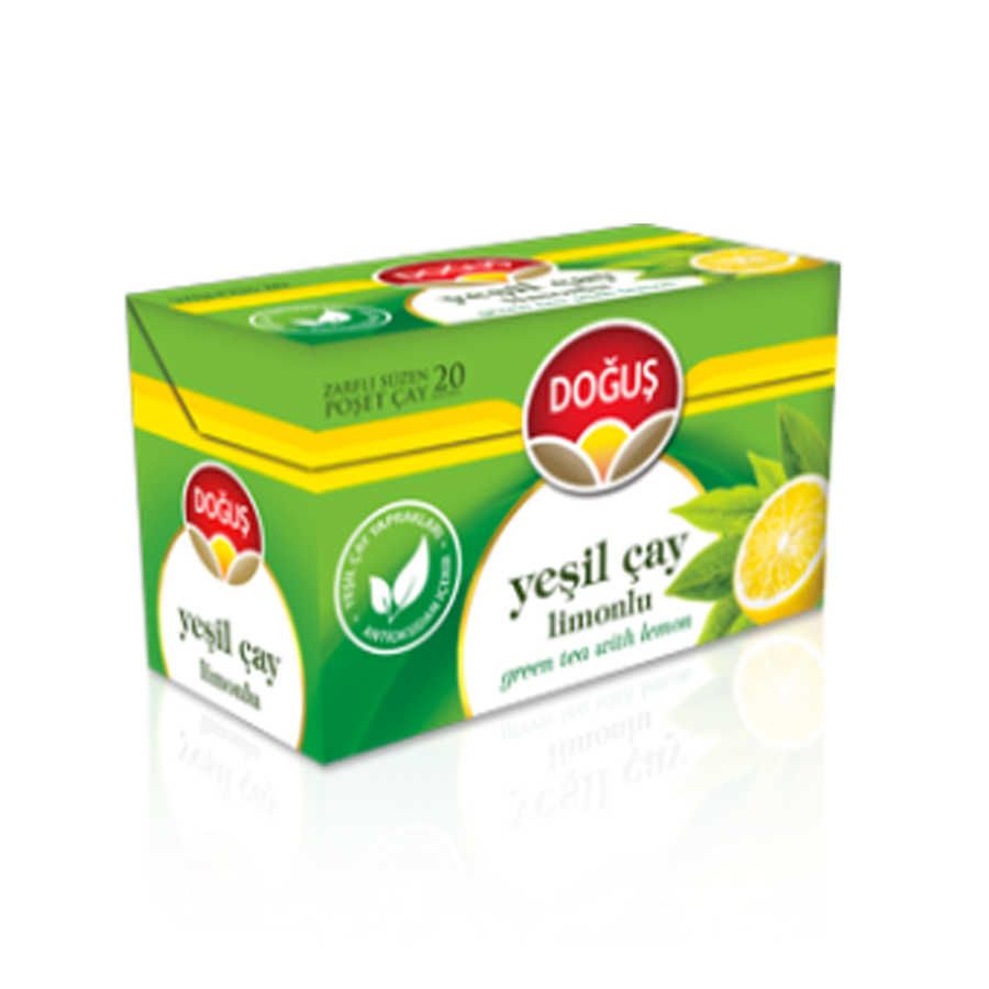 Green Tea with Lemon , 20 teabags 2 pack
