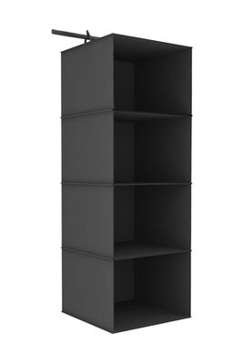 Cabinet Interior Regulator 4 Compartment Foldable Cloth Cabinet - 1