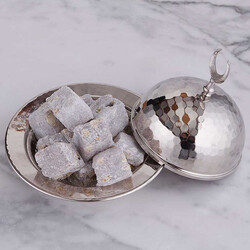 Double Roasted Pistachio Turkish Delight , 17.6oz - 500g - Thumbnail