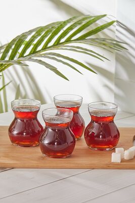 Double Tea Glass 4 Pieces - 1
