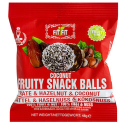 Dried Date Balls with Coconut - Hazelnut, 1.69oz - 48g - 2 pack - Thumbnail