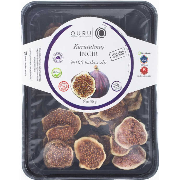 Dried Figs, 50 gr - 1.76 oz - 2 pack