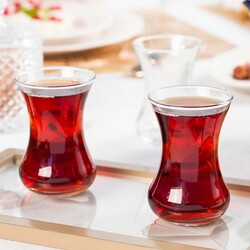 English Home Isabella Glass 6-Piece Tea Glass - Thumbnail