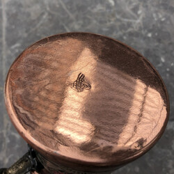 Erzincan Colorful Copper Coffee Pot - Thumbnail