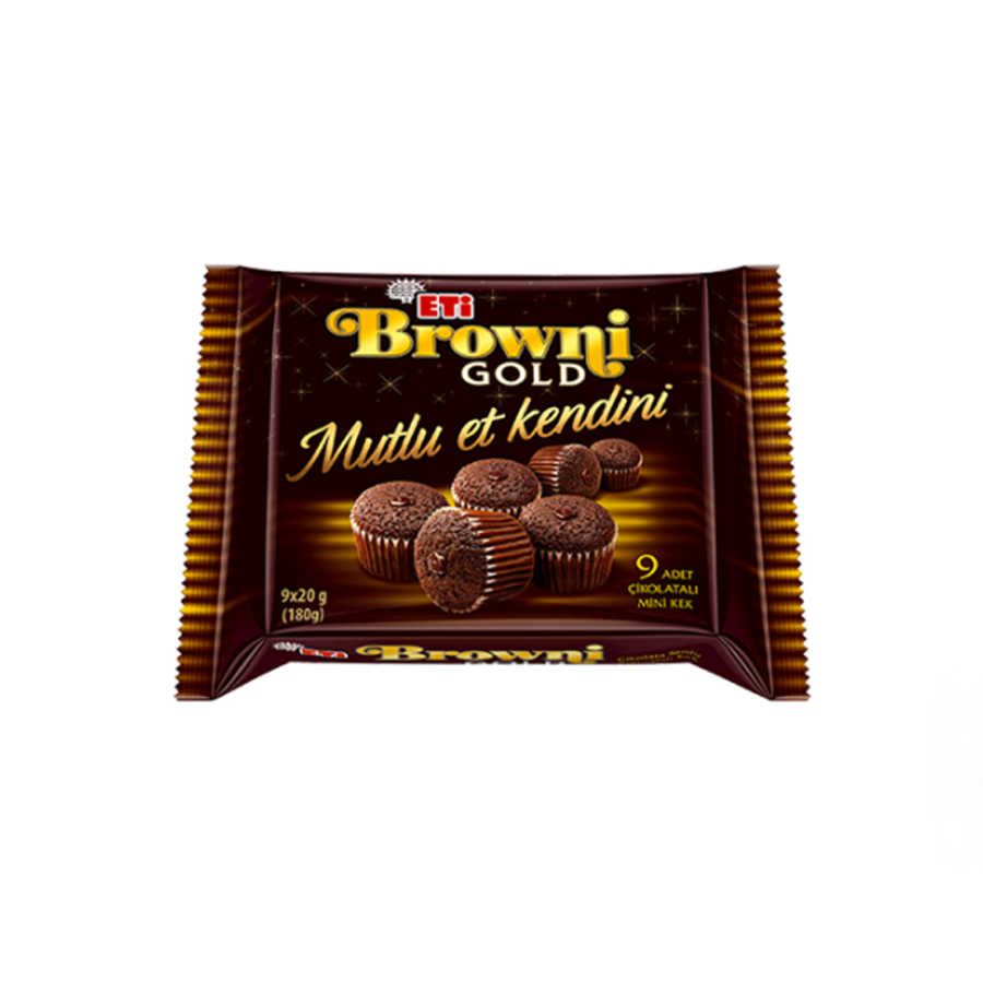 Browni Gold Mini Chocolate with Chocolate Sauce , 2 pack