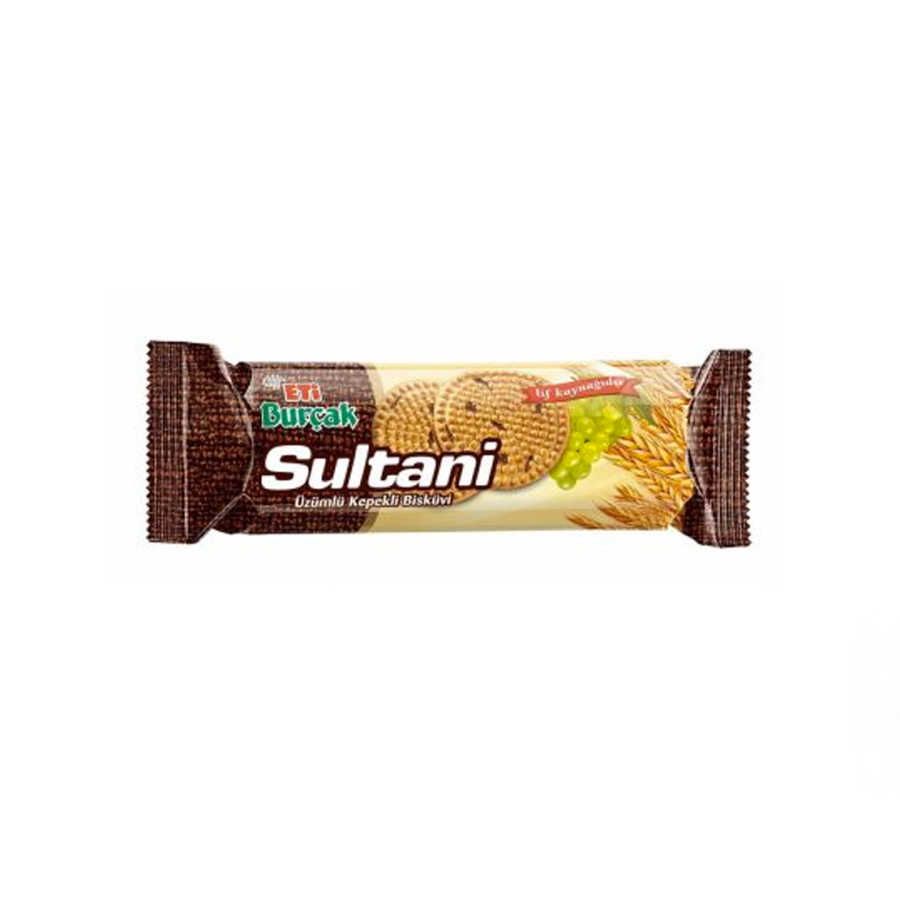 Burçak Sultani Wholemeal Biscuit With Grapes , 123g 3 pack