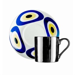 Evil Eye Reflective Cup Set, 2 pieces - Thumbnail