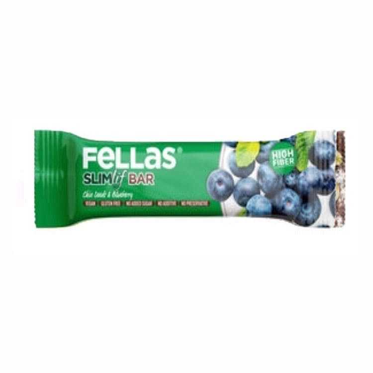 Fellas Fruit Bar with Chia and Blueberry , 40g 3 pack