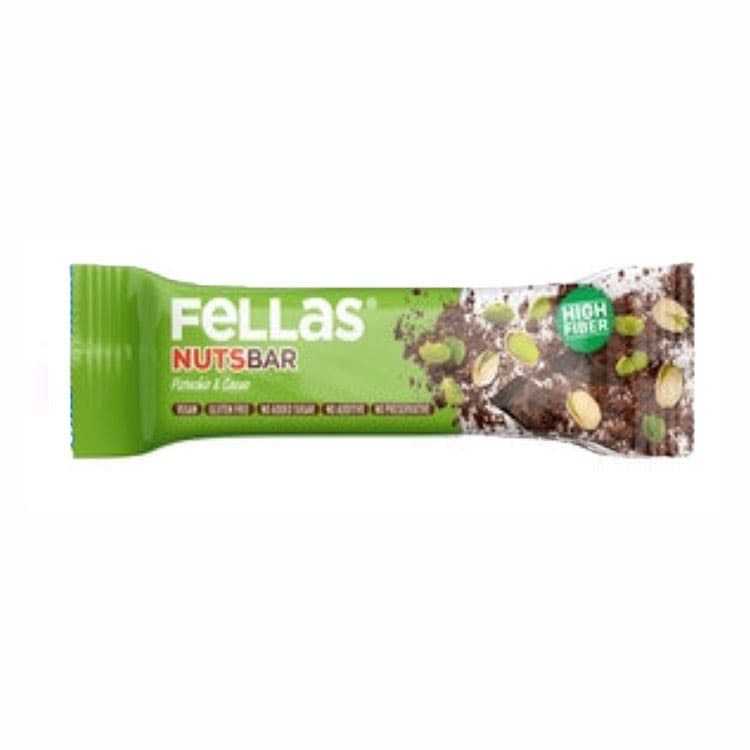 Fellas Fruit Bar with Pistachio and Cocoa , 40g 3 pack