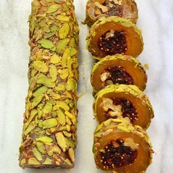 Fig Flavoured Turkish Delight With Walnut, 12oz - 350g - Thumbnail