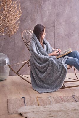 Fluffy Wellsoft Tv Blanket 110x160 Cm 153-99-1059 - 1