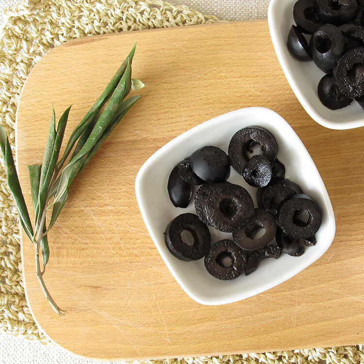 Fora Sliced Black Olives 5 6oz 160g Feel Full Food Olive Eid Breakfast Fora