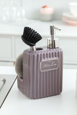 Freman Brushed Liquid Soap Dispenser - Light Plum 1KMGRC0107-8682116147064 - 1