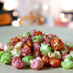 Fruits and Caramel Flavored Popcorn , 2.2oz - 65g - Thumbnail
