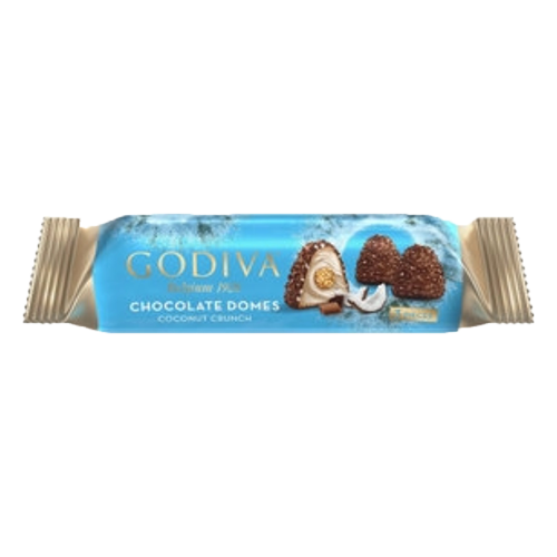 Godiva Chocolate Domes Coconut Crunch , 30g 3 pack