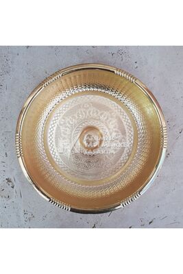 Gold Plated Bath Bowl - Brass HT12 - 1