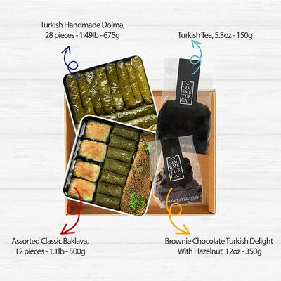 Gourmet Appetizers Basket , 4 pieces - 2