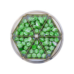 Green Bonbon Candy , 250g - 8.8oz - Thumbnail