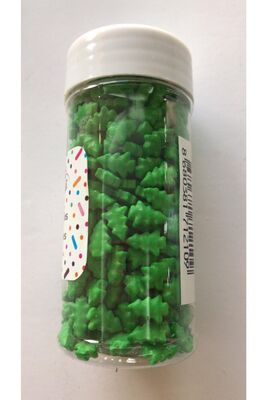 Green Pine Tree Cake Decorating Candy - 90 Gr - 1