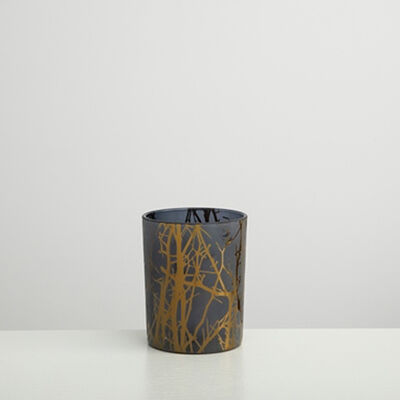 Hadrian Black Candle Holder 10x12 - 2