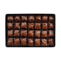 Chocolate Pistachio Baklava , 28 pieces - 2.2lb - 1kg - Thumbnail