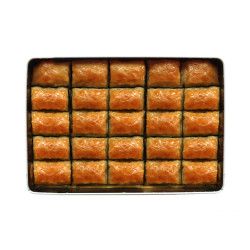 Pistachio Baklava , 25 pieces - 2.2lb - 1kg - Thumbnail