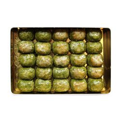 Pistachio Dilber Baklava , 25 pieces - 2.2lb - 1kg - Thumbnail