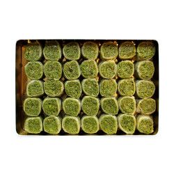 Pistachio Stuffed Baklava , 35 pieces - 2.2lb - 1kg - Thumbnail