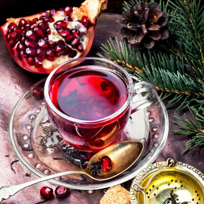 Pomegranate Tea , 2.6oz - 75g - 1