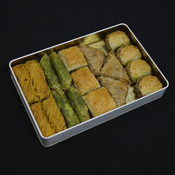 Handmade Assorted Deluxe Baklava , 2.2lb - 1kg - Thumbnail