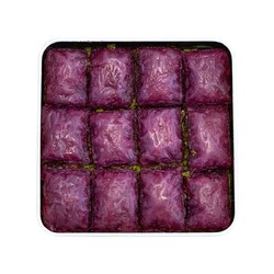 Handmade Blackberry Pistachio Baklava , 12 pieces - 1.1lb - 500g - Thumbnail