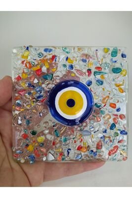 Handmade Charm Glass Bathroom Drain Cover EN00169 - 1