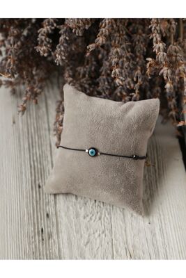 Handmade Murano Evil Eye Adjustable Thread Bracelet - 1