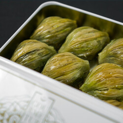 Handmade Mussel Baklava with Pistachio , 9 pieces - 1.1lb - 500g - Thumbnail