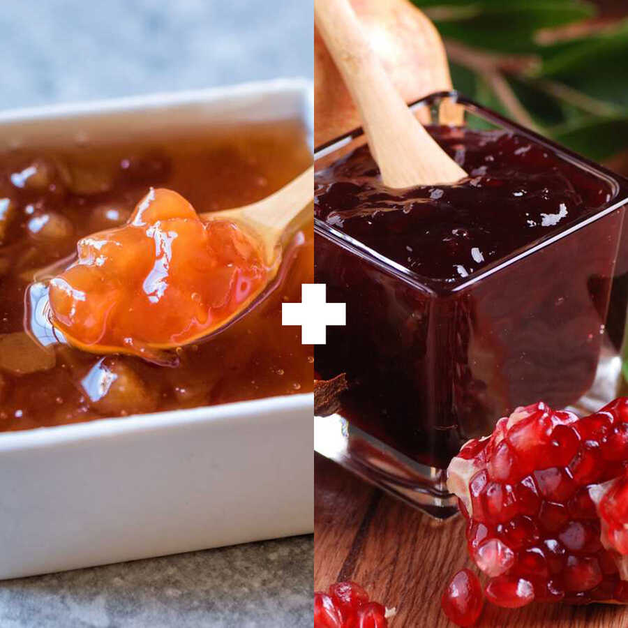 Handmade Natural Quince jam - Handmade Natural Pomegranate Jam