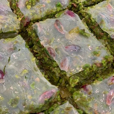 Handmade Pistachio Dream Baklava , 12 pieces - 1.98lb - 900g - 3