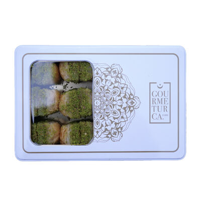 Handmade Pistachio Dry Baklava , 2.2lb - 1kg - 12