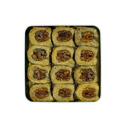 Handmade Walnut Sultan Baklava , 1.1lb - 500g - Thumbnail