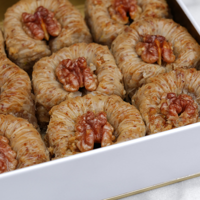 Handmade Walnut Sultan Baklava , 1.1lb - 500g - 2