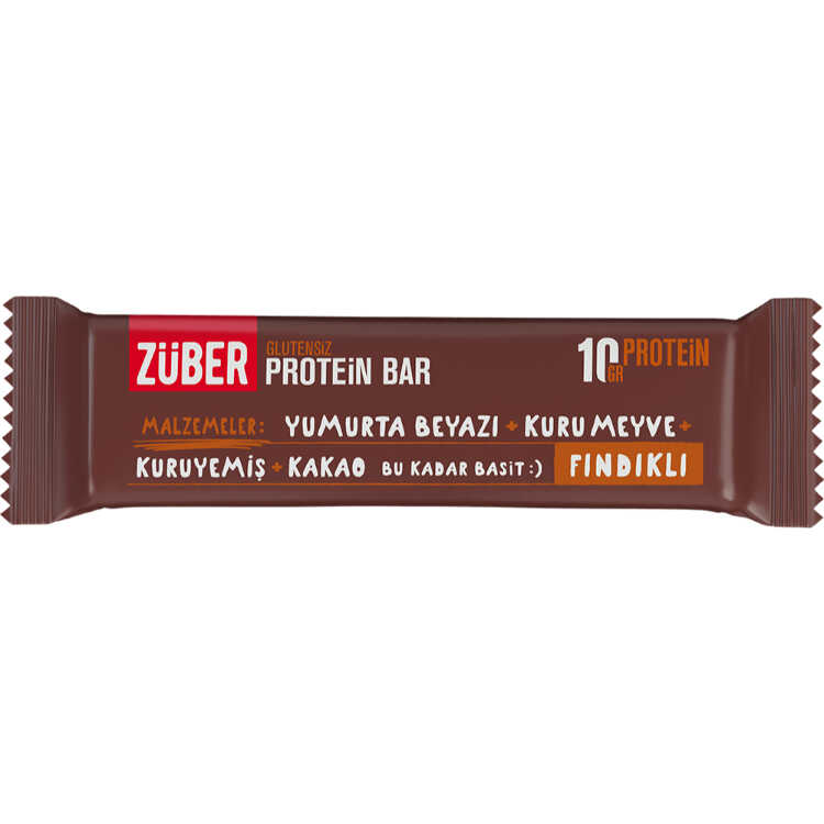Hazelnut Protein Bar, 1.23oz - 35g - 4 pack
