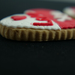 Heart Shaped Cookies , 2.3oz - 68g - Thumbnail