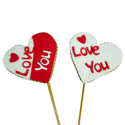 Heart Shaped Cookies , 2.3oz - 68g - Thumbnail